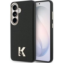 Защитный чехол Karl Lagerfeld K Metal Logo MagSafe для Samsung Galaxy S26 (S942) KLHMS26S5PGFKHGK - Black: фото 1 из 8