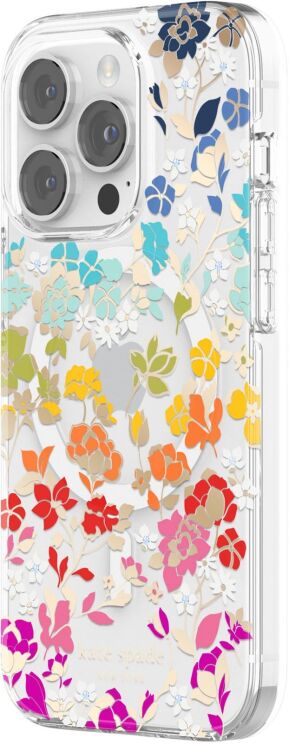 Защитный чехол Kate Spade NY Protective Hardshell Magsafe для Apple iPhone 14 Pro - Flower Bed: фото 3 из 6