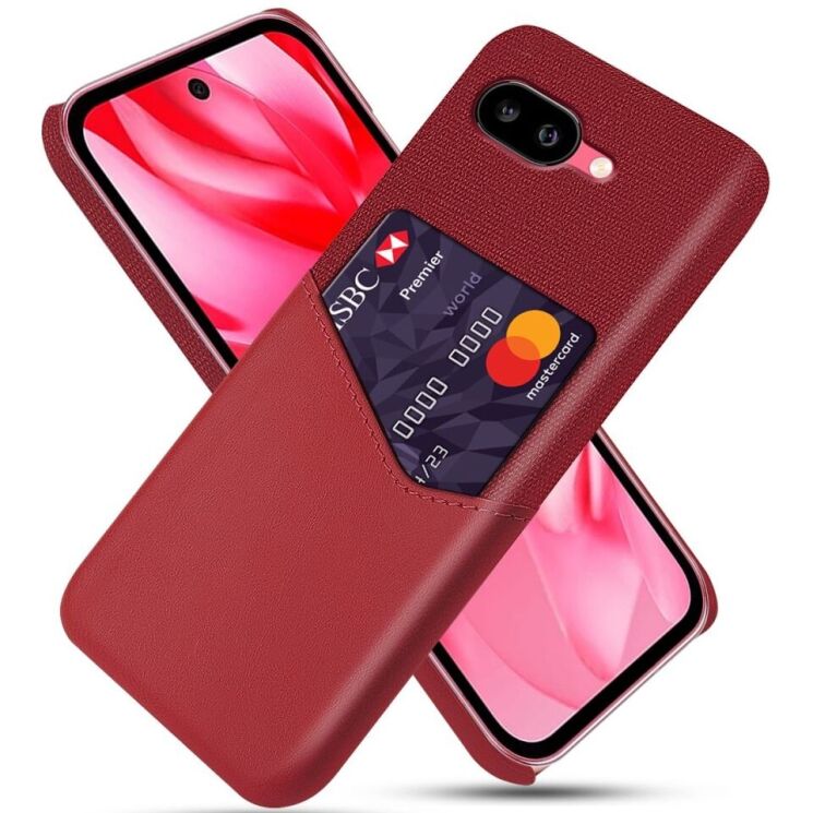 Защитный чехол KSQ Business Pocket для Google Pixel 9a - Red: фото 1 из 4