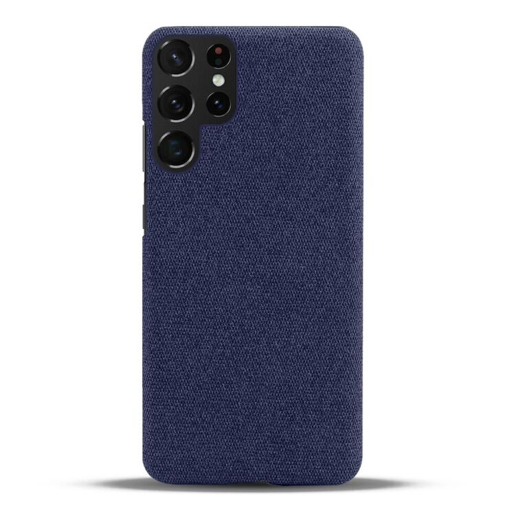 Защитный чехол KSQ Cloth Style для Samsung Galaxy S22 Ultra - Blue: фото 3 из 6