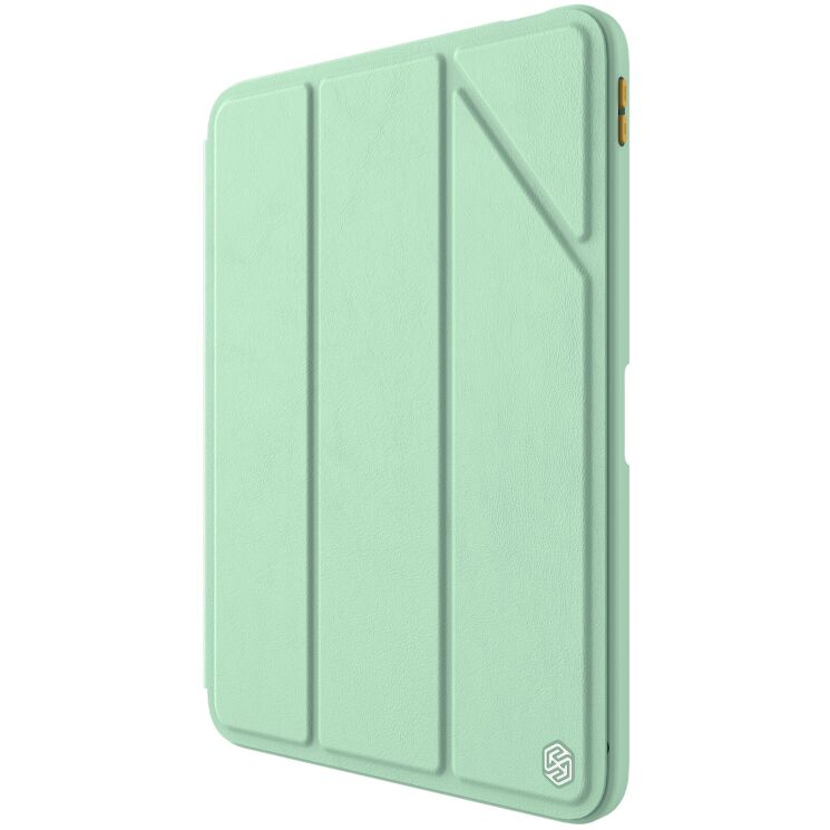 Защитный чехол NILLKIN Bevel Leather Case для Apple iPad 10.9 (2022) / iPad 11 (2025) - Green: фото 4 из 23