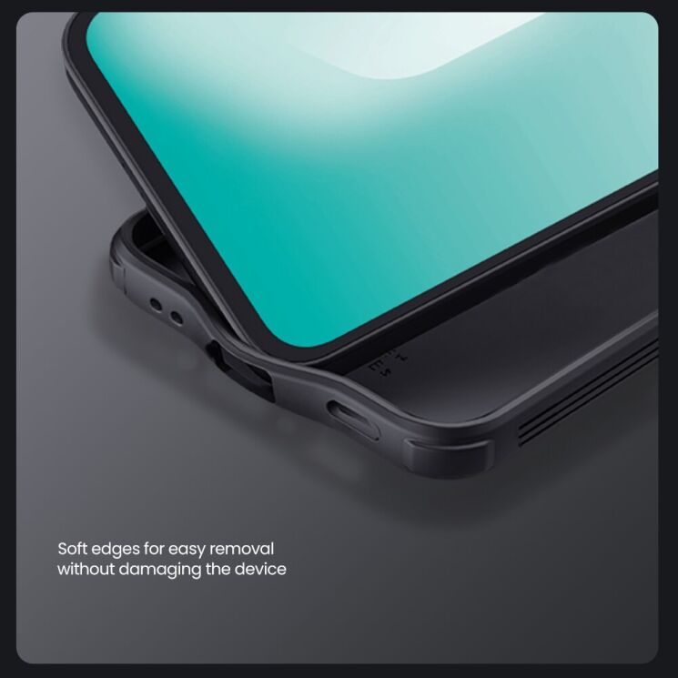 Защитный чехол NILLKIN CamShield Pro (with MagSafe Support) для Samsung Galaxy S25 FE (S731) - Black: фото 10 из 15