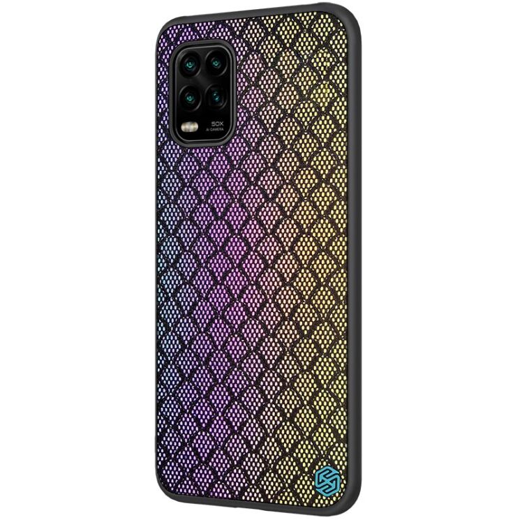 Захисний чохол NILLKIN Shining для Xiaomi Mi 10 Lite - Purple / Gold: фото 3 з 17