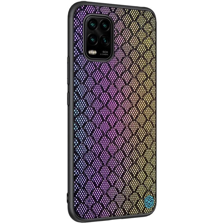 Захисний чохол NILLKIN Shining для Xiaomi Mi 10 Lite - Purple / Gold: фото 2 з 17