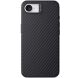 Защитный чехол NILLKIN Synthetic Fiber Pro для Apple iPhone 16e - Black (378209B). Фото 2 из 12