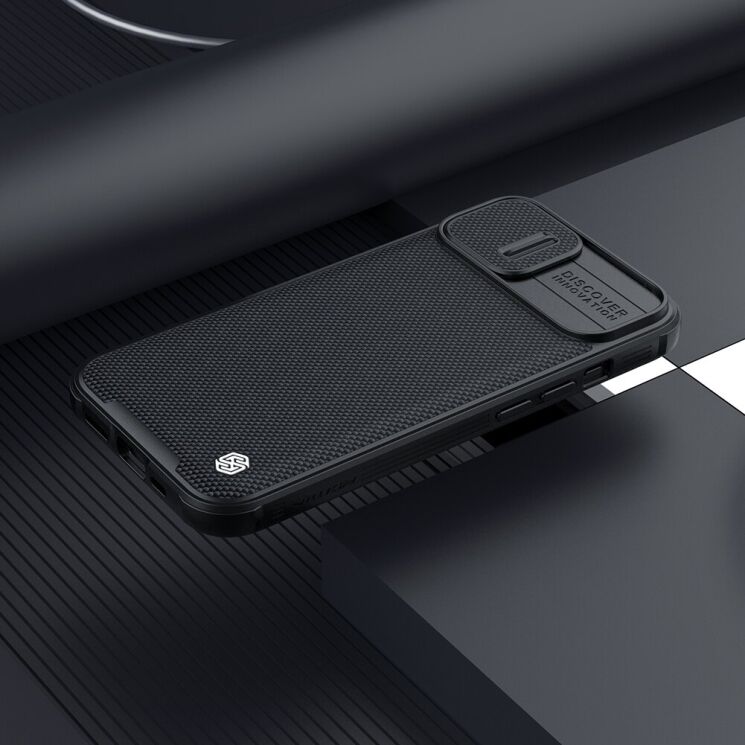 Защитный чехол NILLKIN Textured Case Pro для Apple iPhone 13 - Black: фото 16 из 17