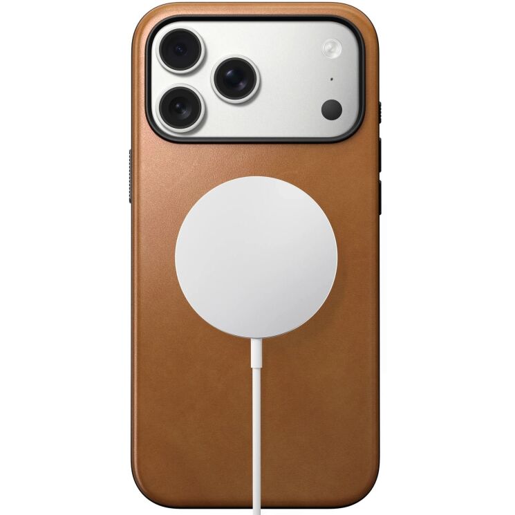 Захисний чохол Nomad Modern Leather Case для iPhone 17 Pro Max (NM014261858) - English Tan (411121LZ) Захисний чохол Nomad Modern Leather Case для iPhone 17 Pro Max (NM014261858) - English Tan: фото 4 з 15