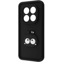 Защитный чехол Pretty Things Case для Xiaomi Redmi Note 14 Pro 5G / Poco X7 - Black / Eyes: фото 1 из 6