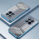 Защитный чехол Reframe Electroplating Frame для Xiaomi Redmi Note 15 Pro 5G - Blue (405022L). Фото 2 з 8