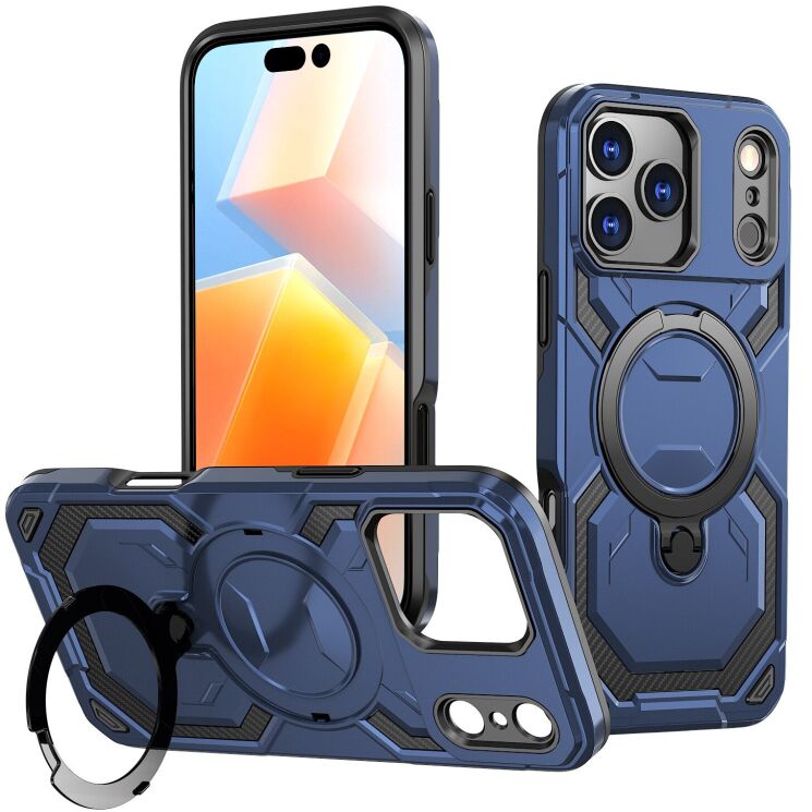 Захисний чохол Reframe Hybrid Magnetic для iPhone 17 Pro - Blue: фото 1 з 7