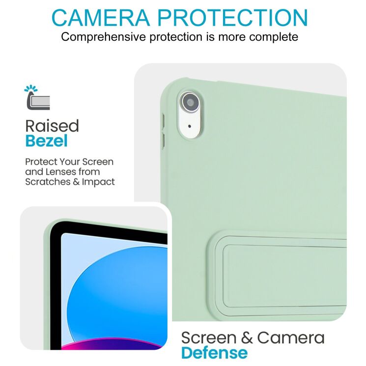 Захисний чохол Reframe Kickstand Cover для Apple iPad 10.9 (2022) / iPad 11 (2025) - Baby Blue: фото 7 з 10