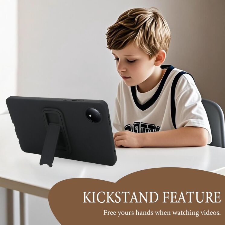 Захисний чохол Reframe Kickstand Cover для Xiaomi Redmi Pad SE 8.7 4G - Black: фото 5 з 10