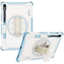Захисний чохол Reframe Kickstand Strap для Samsung Galaxy Tab S7 / S8 / S9 / S9 FE (T870/T875/X700/X706/X710/X716/X510) - Blue: фото 1 з 18