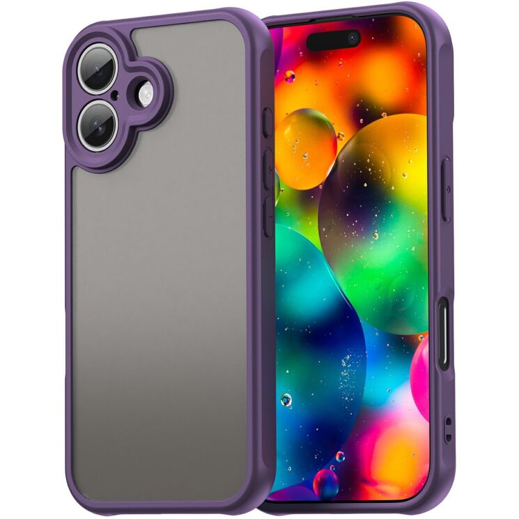 Захисний чохол Reframe Matte Guard для Apple iPhone 17 - Purple: фото 1 з 10