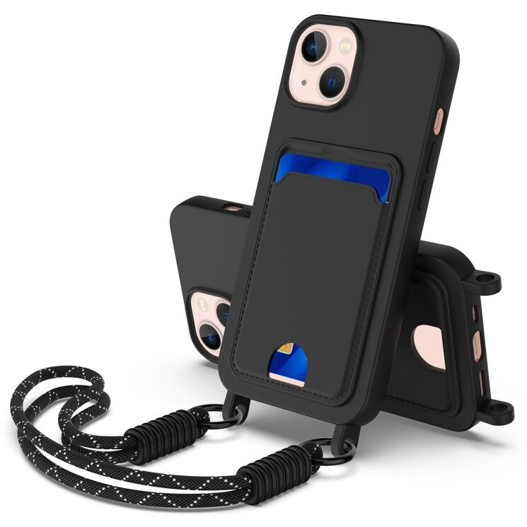 Захисний чохол Reframe Silicone Holder для Apple iPhone 13 / iPhone 14 - Black: фото 1 з 7