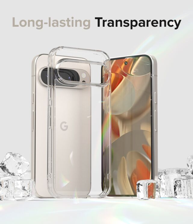 Защитный чехол Ringke Fusion для Google Pixel 9 / 9 Pro (8809961788932) - Clear: фото 4 из 15