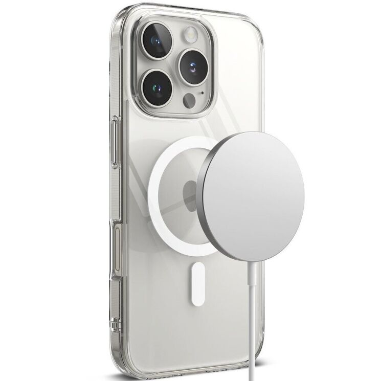 Защитный чехол Ringke Fusion Magnetic для Apple iPhone 16 Pro Max (8809961789489) - Clear: фото 3 из 16