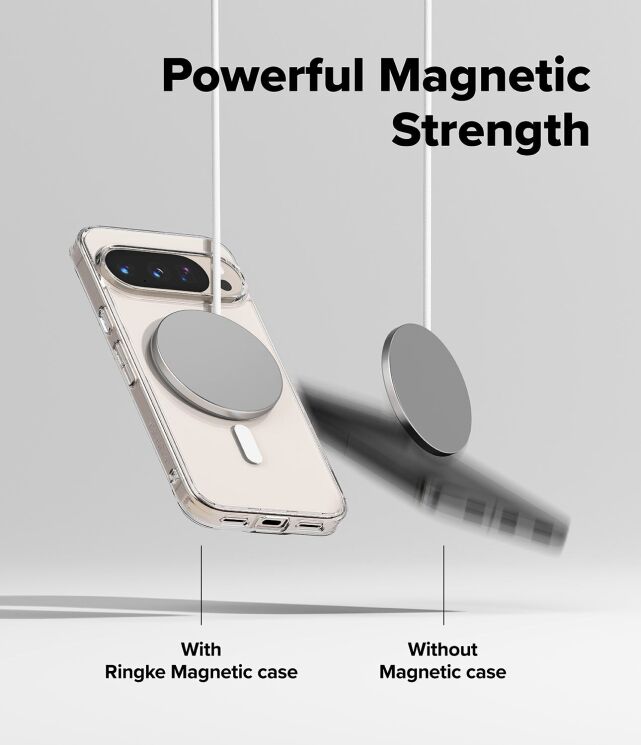 Захисний чохол Ringke Fusion Magnetic для Google Pixel 10 / 10 Pro - Clear: фото 7 з 18