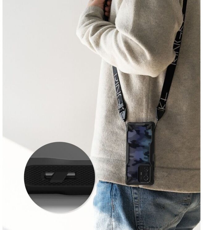 Защитный чехол RINGKE Fusion X для Xiaomi 11T / 11T Pro - Black: фото 10 из 10