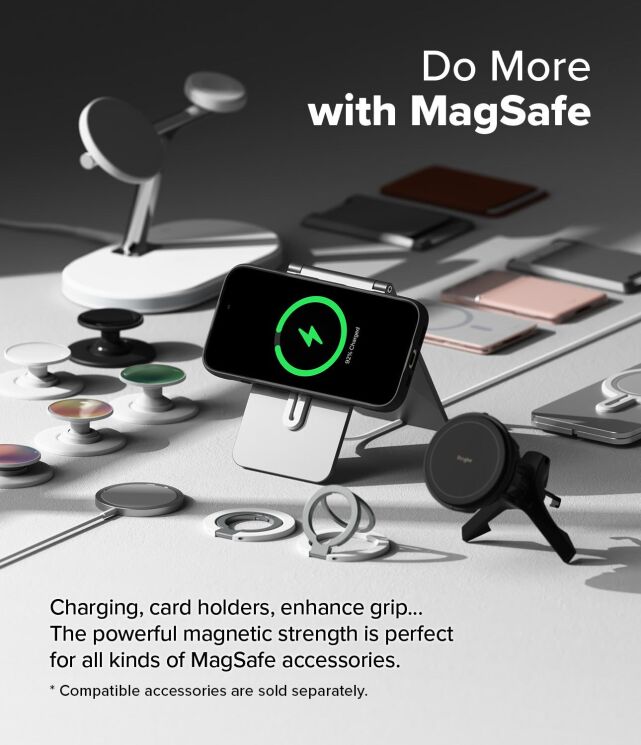 Защитный чехол Ringke Fusion X MagSafe для Apple iPhone 16 Pro Max (8800274962156) - Black: фото 6 из 16