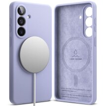 Защитный чехол Ringke Silicone Magnetic для Samsung Galaxy S26 (S942) 8800328815704 - Lavender: фото 1 из 18
