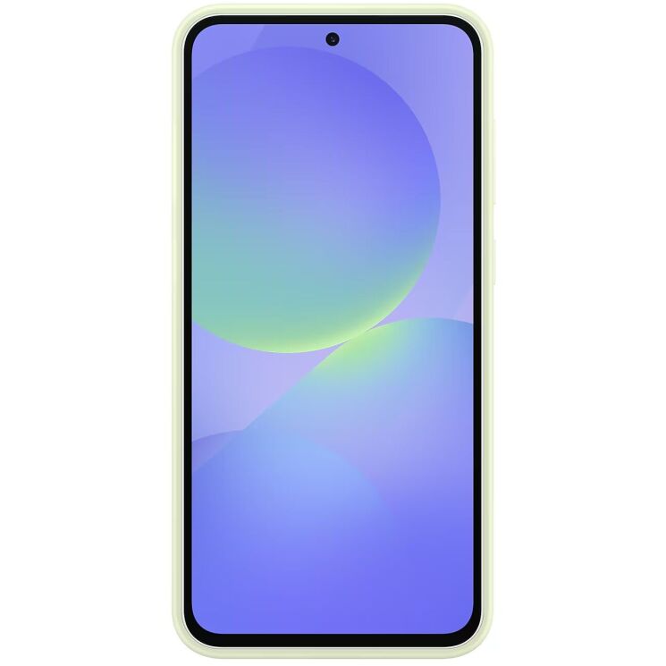 Защитный чехол Silicone Case для Samsung Galaxy A36 (A366) EF-PA366CGEGWW - Light Green: фото 3 из 5