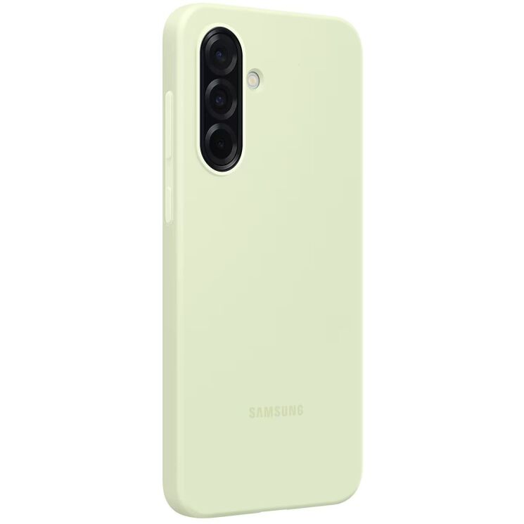 Защитный чехол Silicone Case для Samsung Galaxy A36 (A366) EF-PA366CGEGWW - Light Green: фото 2 из 5