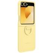 Защитный чехол Silicone Case (FF) для Samsung Galaxy Flip 6 (EF-PF741TYEGUA) - Yellow (357531Y)