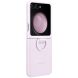 Захисний чохол Silicone Case with Ring для Samsung Galaxy Flip 5 (EF-PF731TVEGUA) - Lavender (332423V). Фото 1 з 3