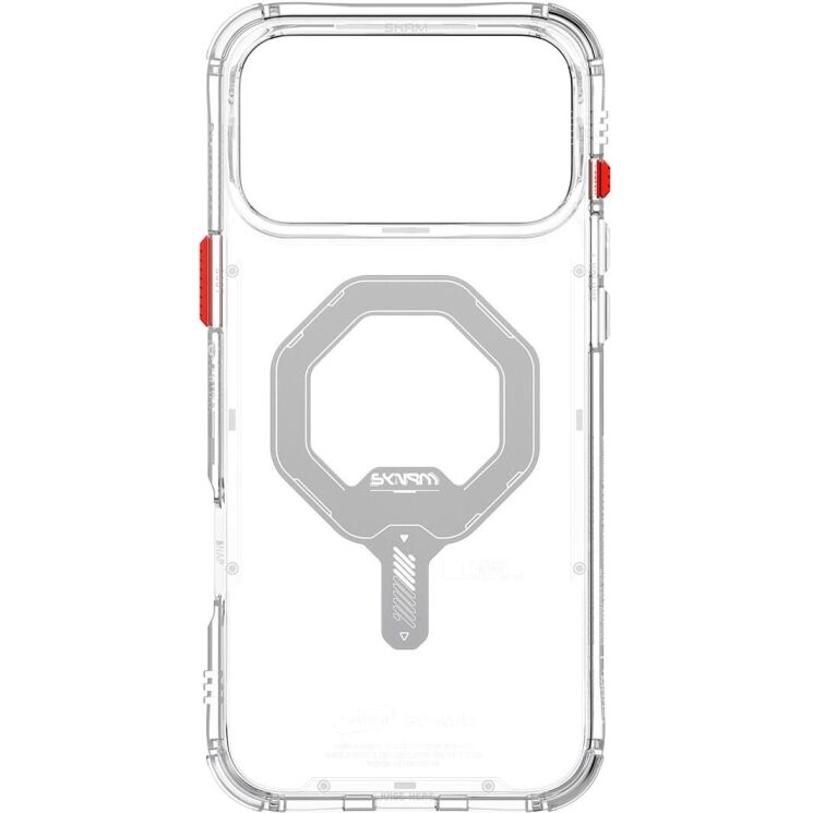 Защитный чехол SKINARMA SAIDO Mag-Charge для Apple iPhone 17 Pro - Clear: фото 4 из 5