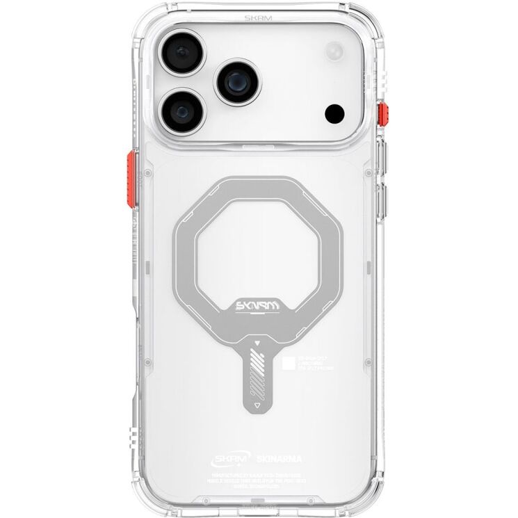 Защитный чехол SKINARMA SAIDO Mag-Charge для Apple iPhone 17 Pro - Clear: фото 1 из 5
