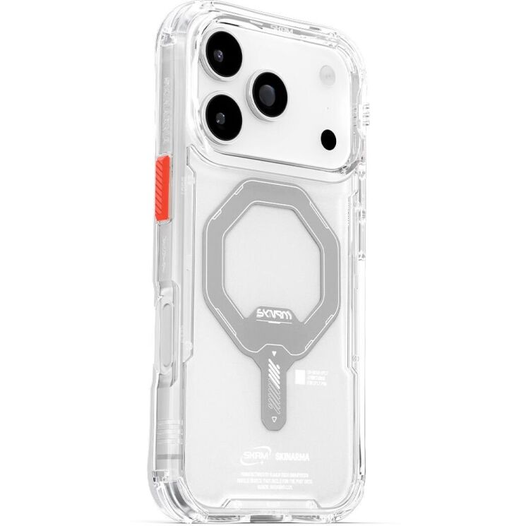 Защитный чехол SKINARMA SAIDO Mag-Charge для Apple iPhone 17 Pro - Clear: фото 3 из 5