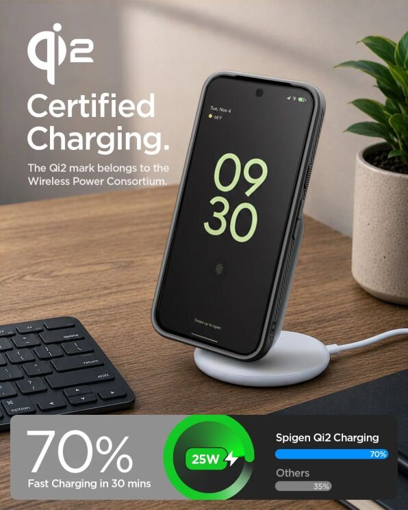 Захисний чохол Spigen Liquid Air (MagFit) для Google Pixel 11 Pro XL (ACS11863) - Abyss Green: фото 10 з 12