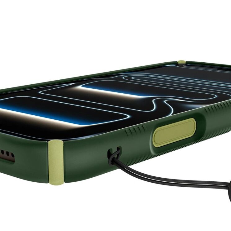 Защитный чехол Spigen Nano Pop Hybrid (MagFit) для iPhone 18 Pro (ACS12176) - Green: фото 7 из 14