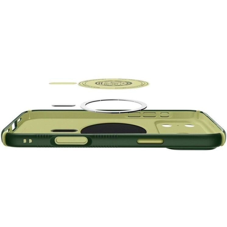 Защитный чехол Spigen Nano Pop Hybrid (MagFit) для iPhone 18 Pro (ACS12176) - Green: фото 5 из 14