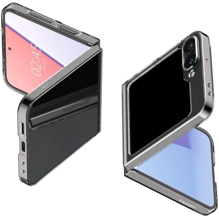 Захисний чохол Spigen (SGP) AirSkin (FF) для Samsung Galaxy Flip 6 - Crystal Clear: фото 1 з 18