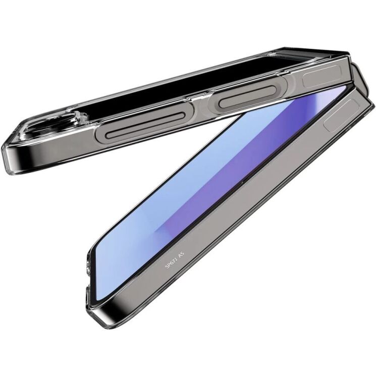 Захисний чохол Spigen (SGP) AirSkin (FF) для Samsung Galaxy Flip 6 - Crystal Clear: фото 10 з 18