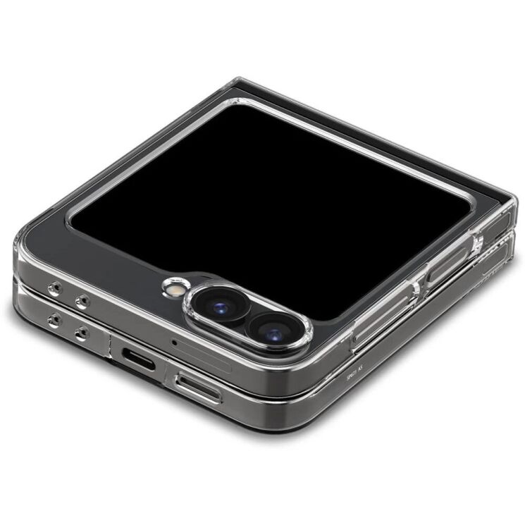 Захисний чохол Spigen (SGP) AirSkin (FF) для Samsung Galaxy Flip 6 - Crystal Clear: фото 5 з 18