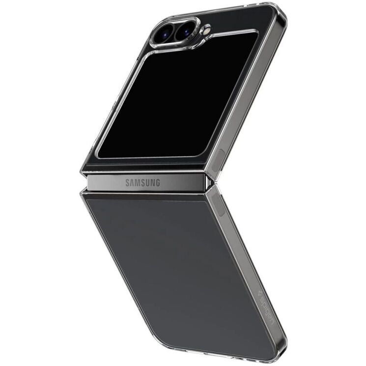 Захисний чохол Spigen (SGP) AirSkin (FF) для Samsung Galaxy Flip 6 - Crystal Clear: фото 3 з 18