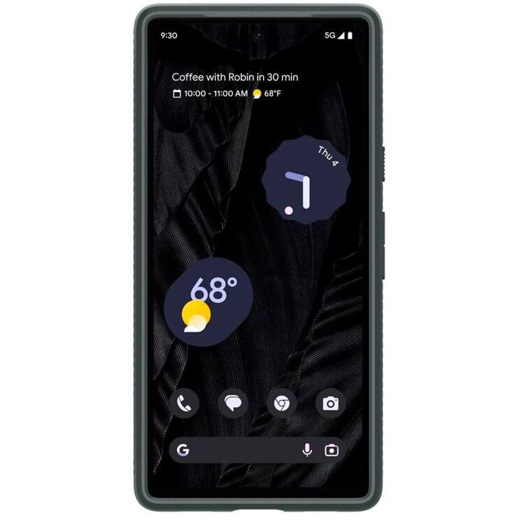 Защитный чехол Spigen (SGP) Liquid Air для Google Pixel 7a (ACS06094) - Abyss Green: фото 8 из 17