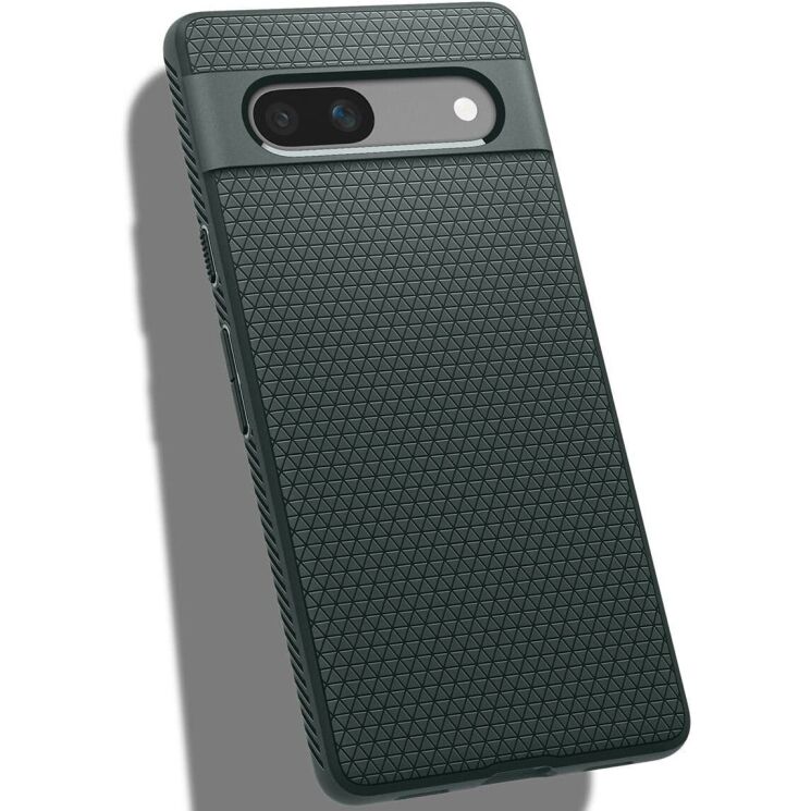 Защитный чехол Spigen (SGP) Liquid Air для Google Pixel 7a (ACS06094) - Abyss Green: фото 5 из 17