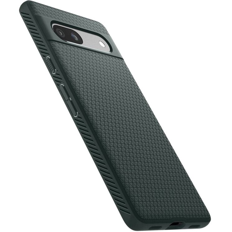 Защитный чехол Spigen (SGP) Liquid Air для Google Pixel 7a (ACS06094) - Abyss Green: фото 4 из 17