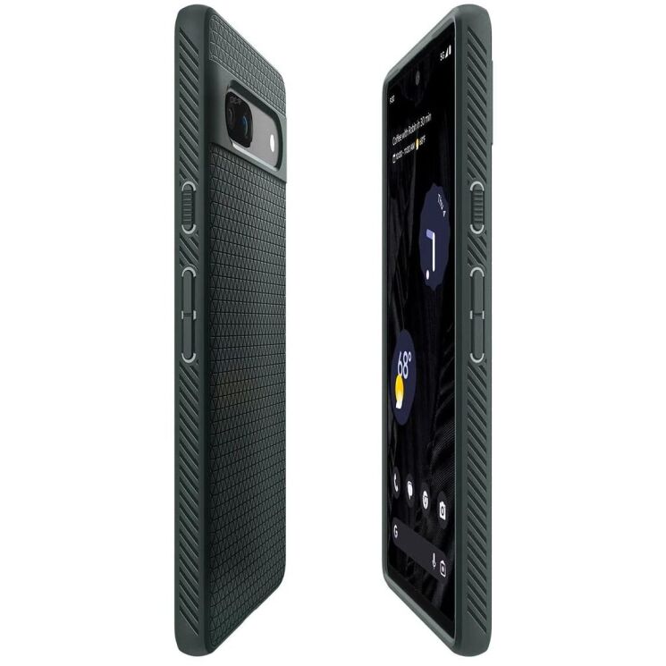 Защитный чехол Spigen (SGP) Liquid Air для Google Pixel 7a (ACS06094) - Abyss Green: фото 7 из 17