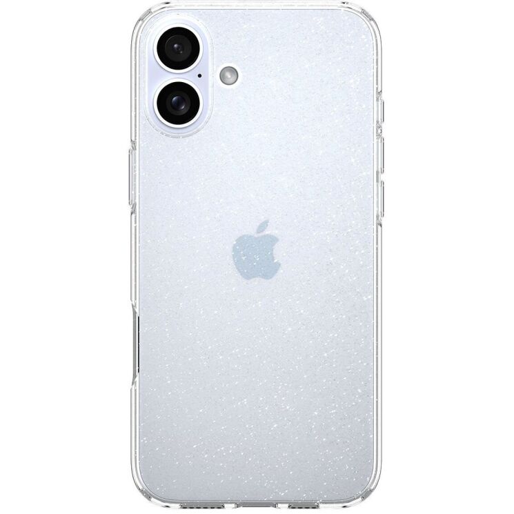 Защитный чехол Spigen (SGP) Liquid Crystal Glitter для Apple iPhone 16 Plus - Crystal Quartz: фото 2 из 14