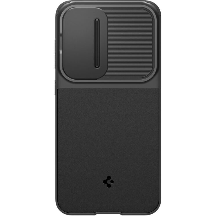 Защитный чехол Spigen (SGP) Optik Armor для Samsung Galaxy S24 FE (S721) - Black: фото 3 из 18