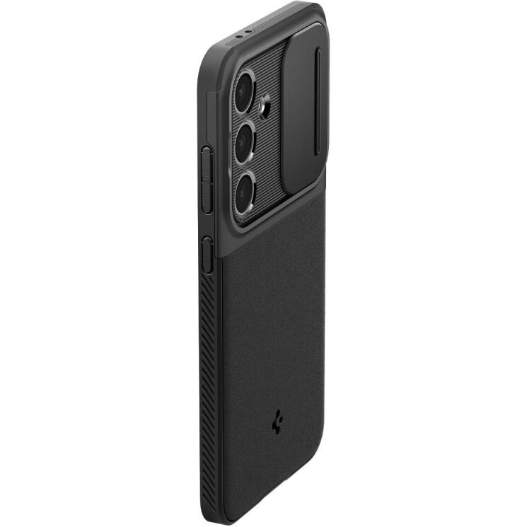 Защитный чехол Spigen (SGP) Optik Armor для Samsung Galaxy S24 FE (S721) - Black: фото 5 из 18