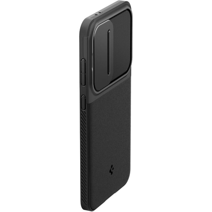 Защитный чехол Spigen (SGP) Optik Armor для Samsung Galaxy S24 FE (S721) - Black: фото 4 из 18