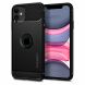Захисний чохол Spigen (SGP) Rugged Armor для iPhone 11 - Matte Black (269401B). Фото 1 з 8