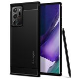 Захисний чохол Spigen (SGP) Rugged Armor для Samsung Galaxy Note 20 Ultra (N985) - Matte Black: фото 1 з 15