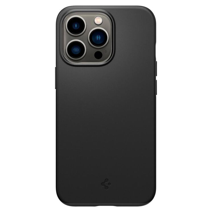 Защитный чехол Spigen (SGP) Thin Fit для Apple iPhone 13 Pro - Black: фото 5 из 19